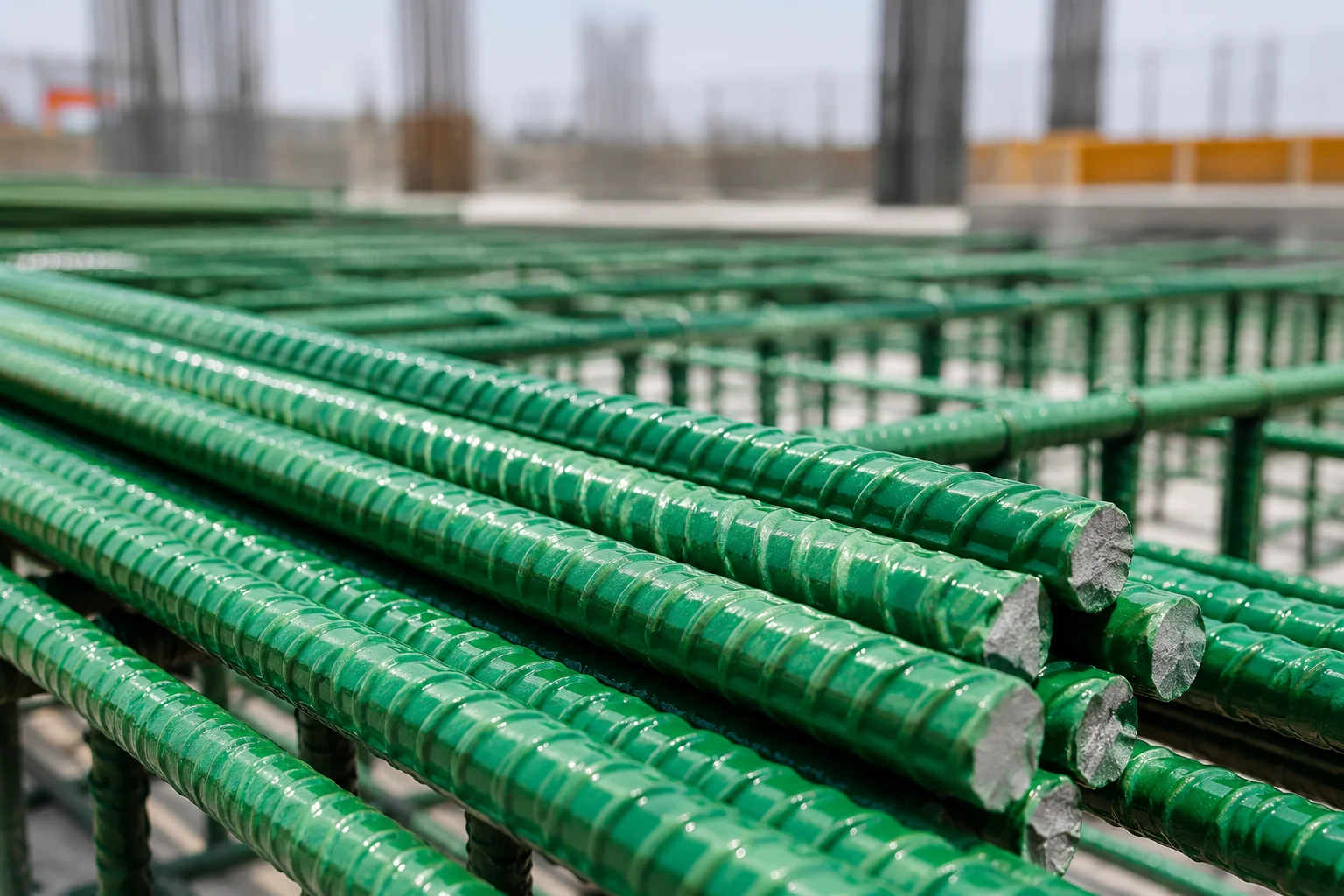 Epoxy-Coated Rebar