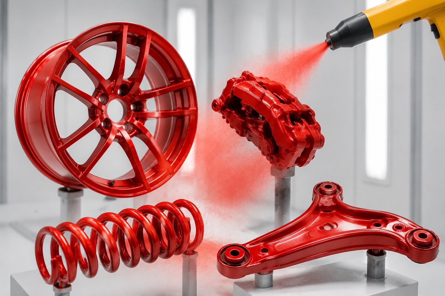 Powder Coating for Automotive Parts Powder Coating for Automotive Parts