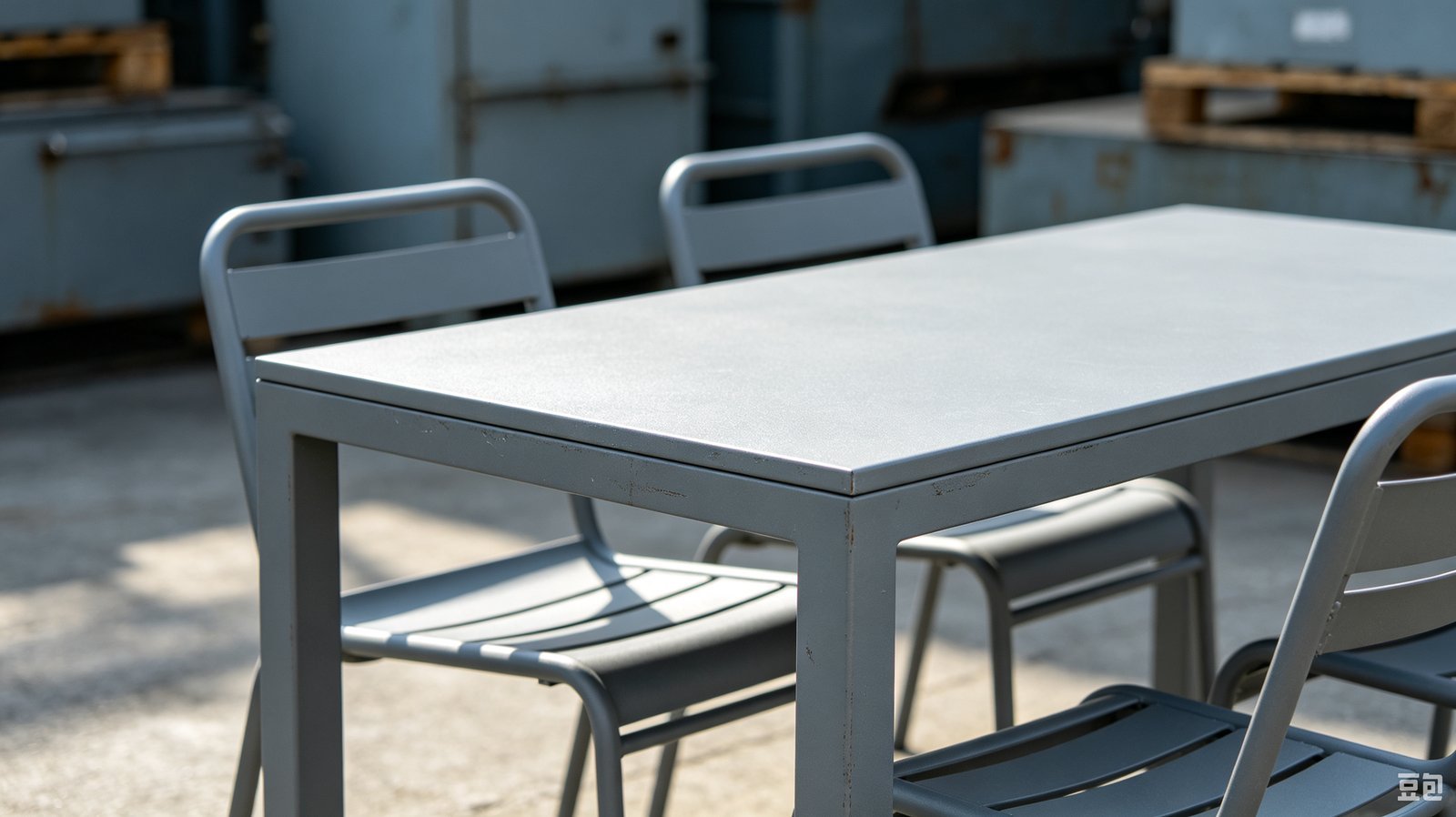 Furniture powder coating