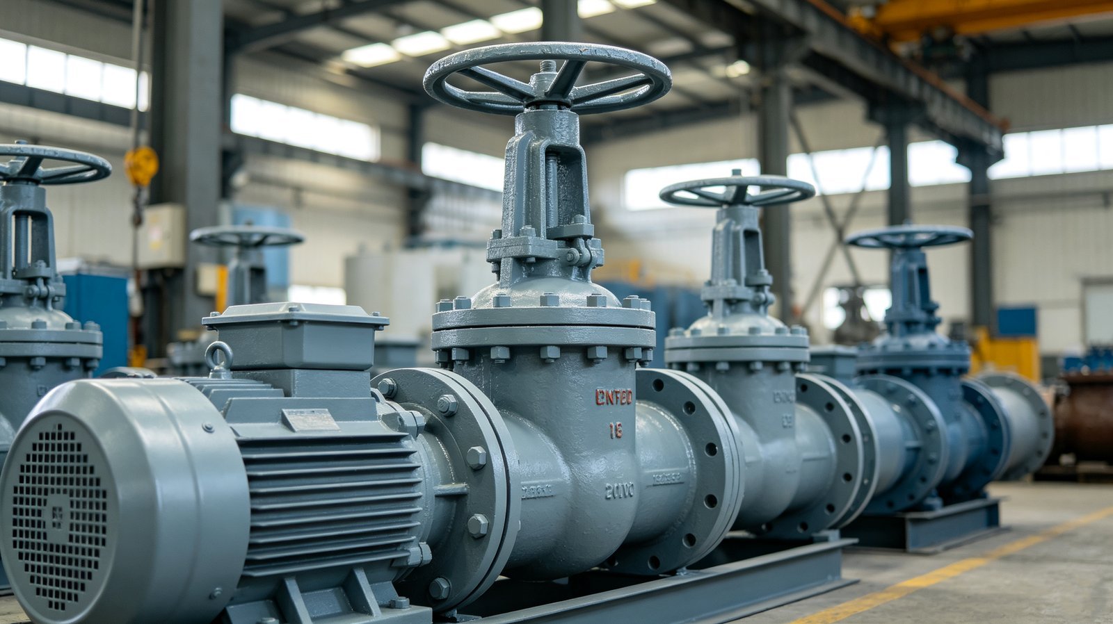 Mechanical equipment powder coating