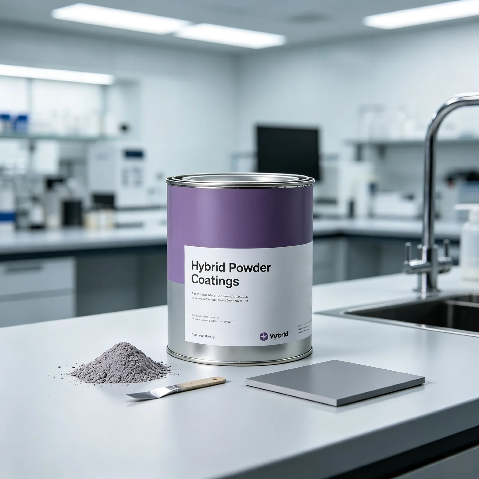 Hybrid powder coatings